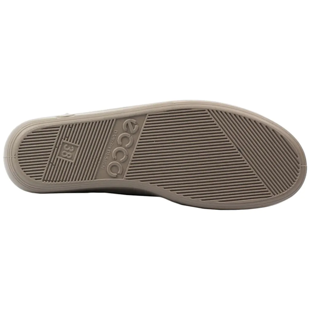 Ecco Soft 2.0 Damen-Mode-Turnschuhe aus Vollnarbenleder Ecco Schuhe