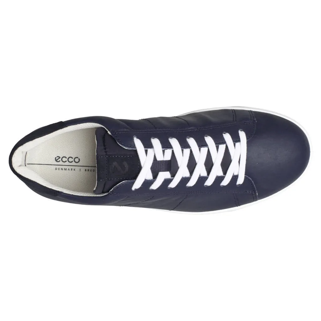 Ecco Street Lite Herren Freizeitschuhe aus Vollnarbenleder