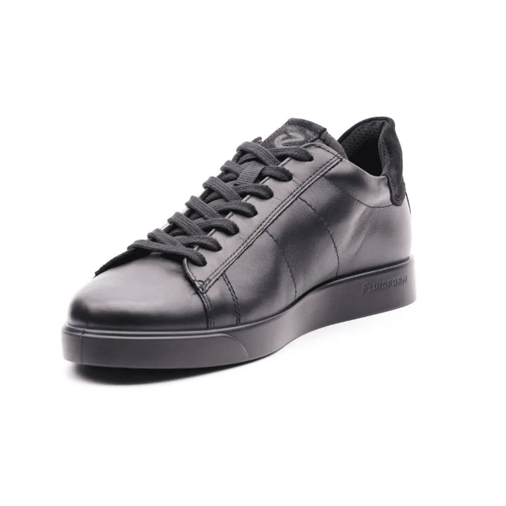 Ecco Street Lite Herren Freizeitschuhe aus Vollnarbenleder