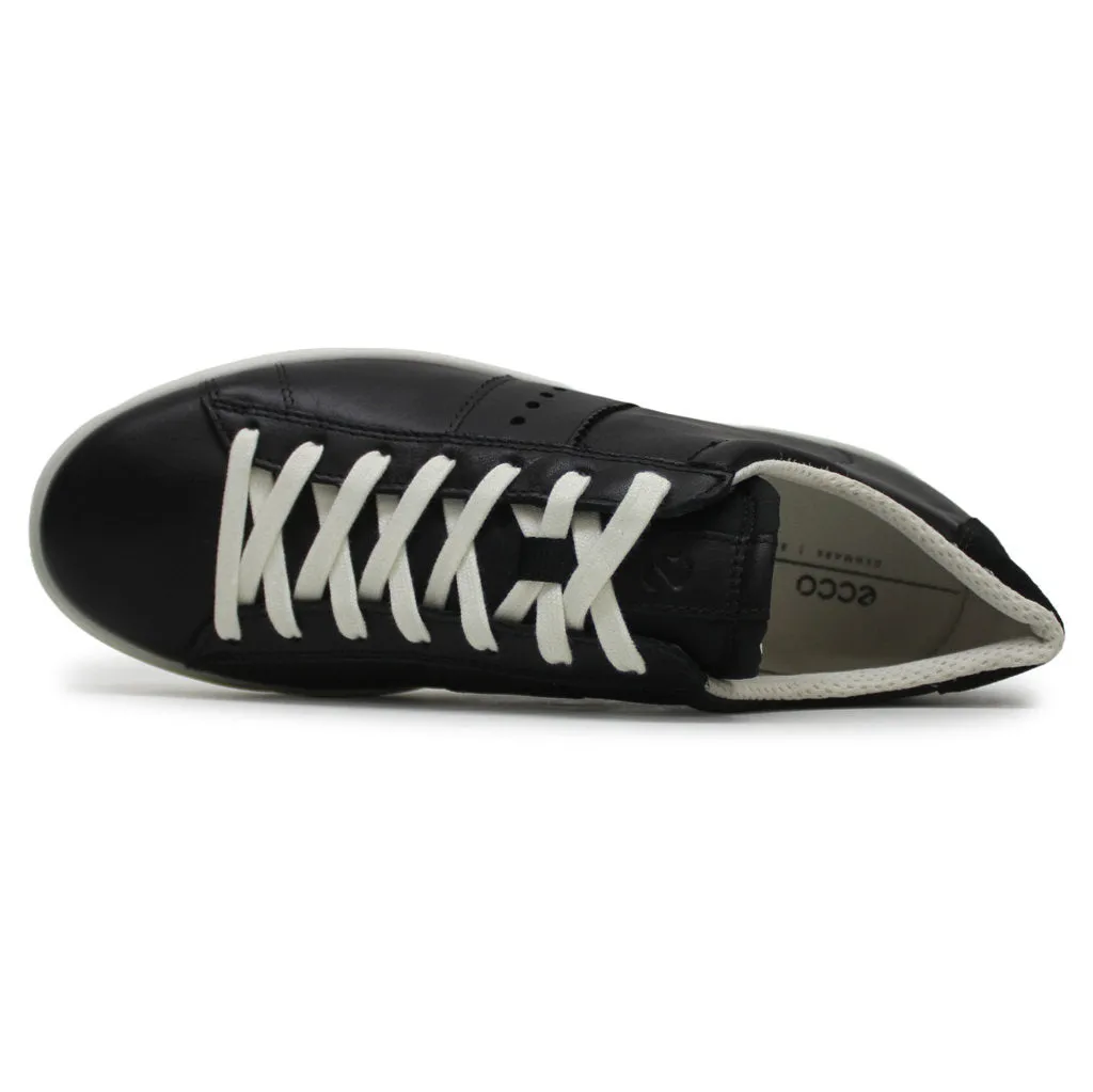 Ecco Street Lite Leder Damen Sneaker mit niedrigem Schaft