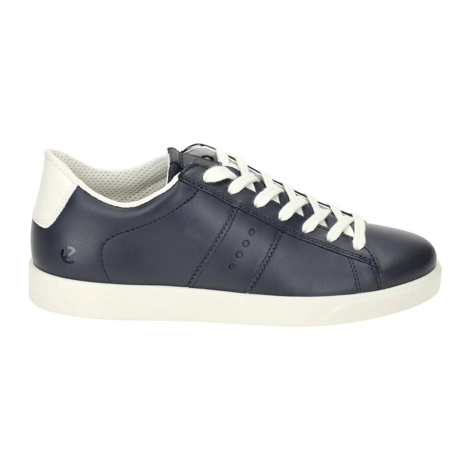Ecco Street Lite Leder Damen Sneaker mit niedrigem Schaft