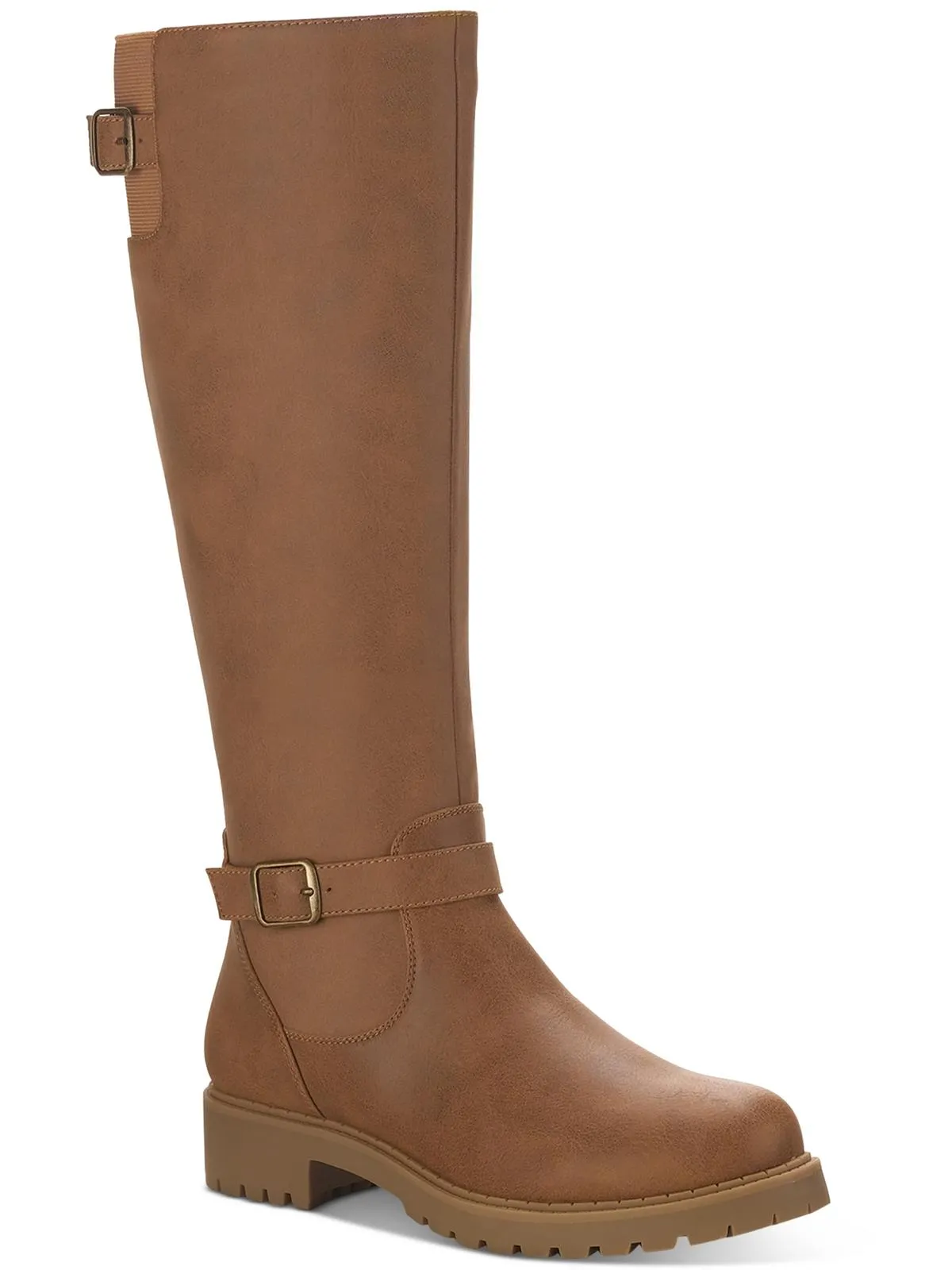 Elenorr Damen Stiefel mit Schlangenleder-Optik aus Kunstleder, Kniestiefel, Ecco Schuhe