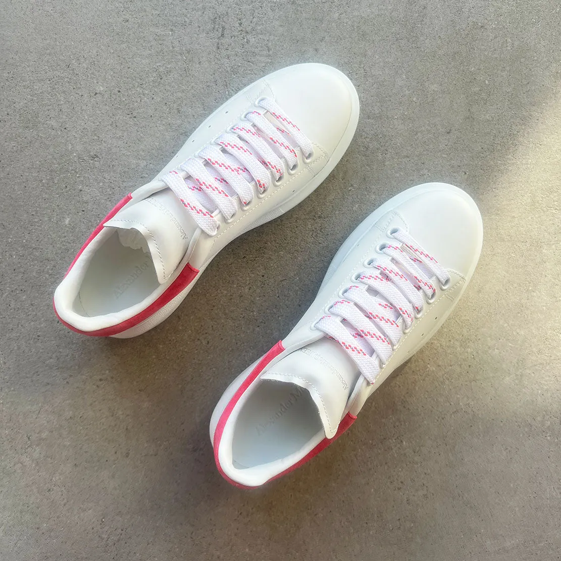 ES Sneakers Wildleder Lasche, Halo Pink Schuhe_Alexander Mcqueen