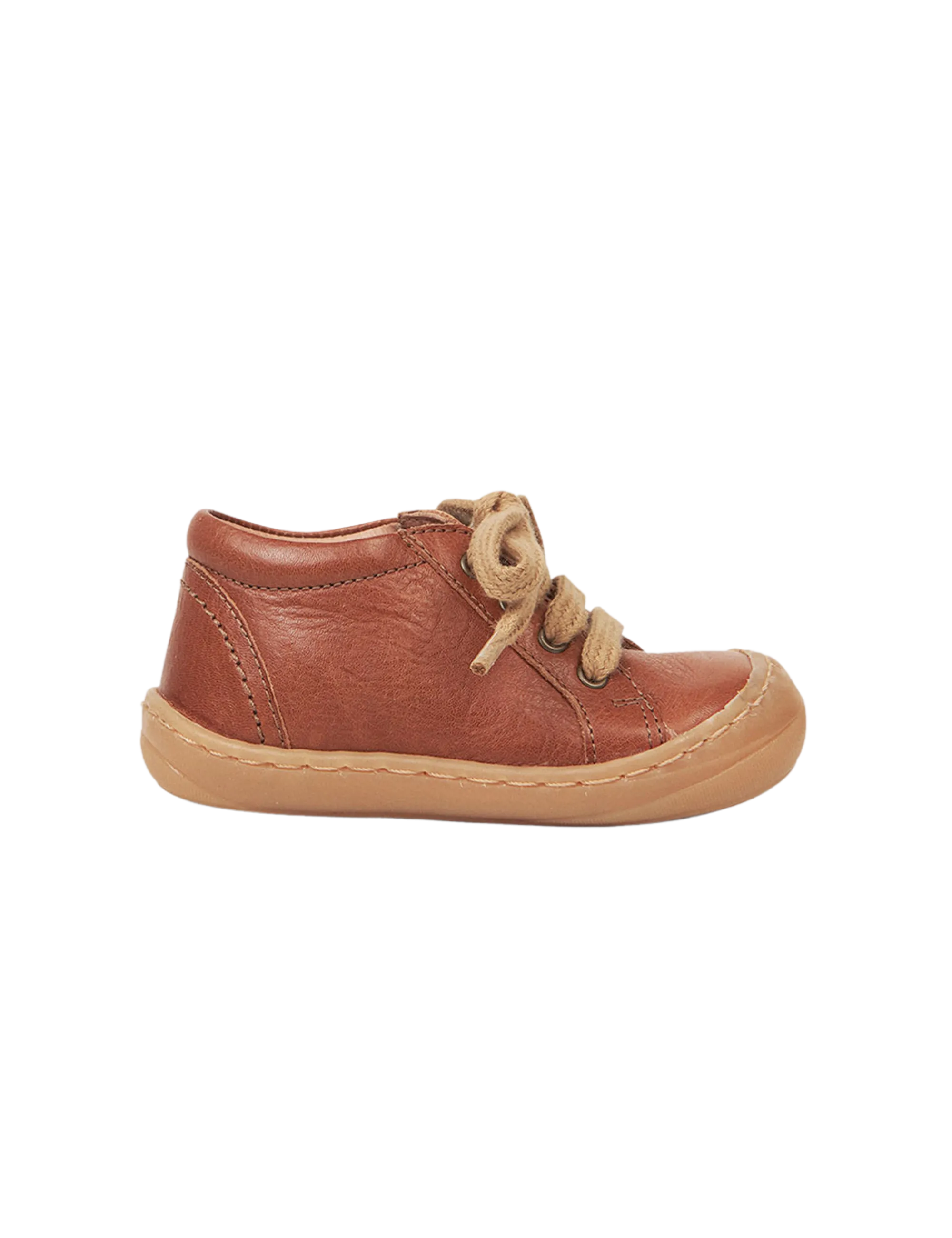 Alltägliche Schuhbänder - Cognac