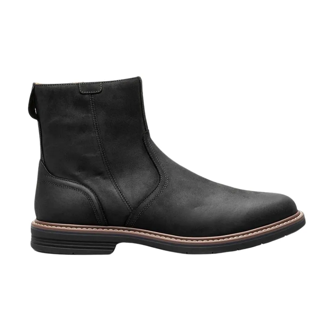 FLORSHEIM NORWALK SCHNÜRSENKELSTIEFEL MIT SEITLICHEM REIßVERSCHLUSS IN MITTLERER UND WEITER PASSFORM