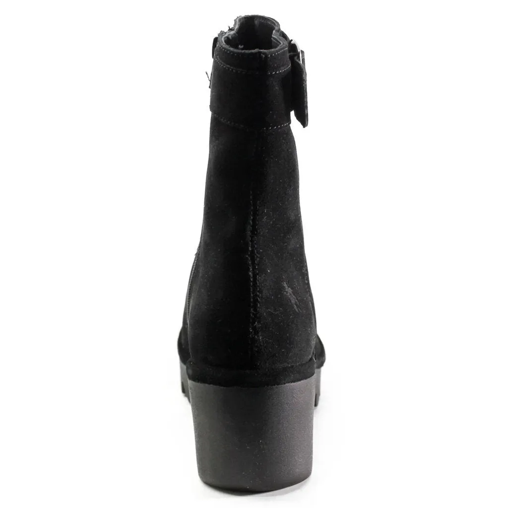 Fly London Bepp396Fly Wildleder Stiefeletten mit Reißverschluss für Damen