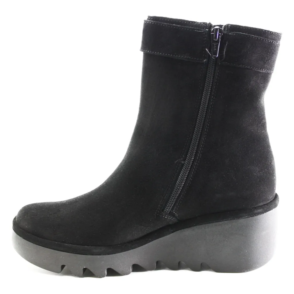 Fly London Bepp396Fly Wildleder Stiefeletten mit Reißverschluss für Damen