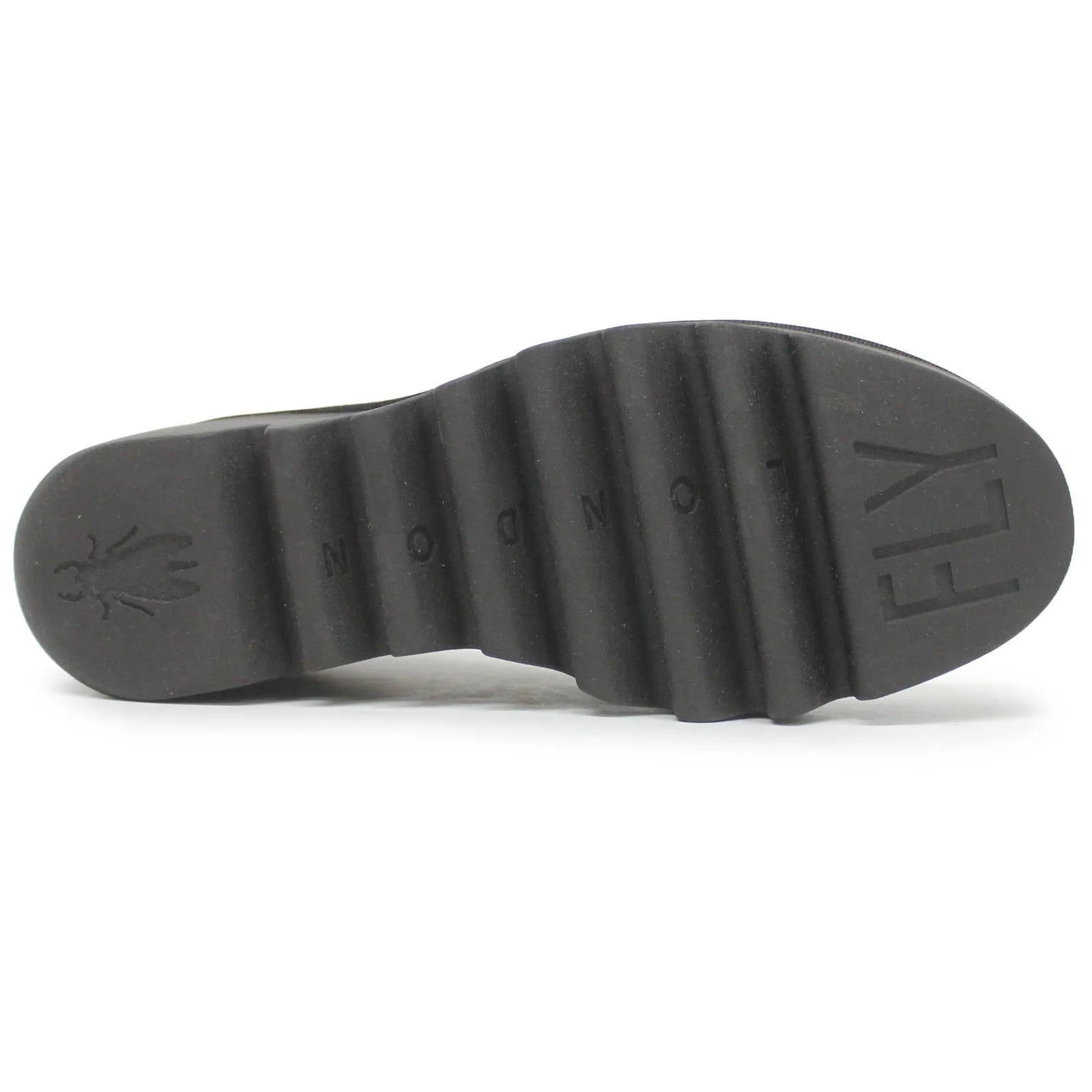 Fly London BESO246FLY Atlantis Leder Damen Plateauschuhe