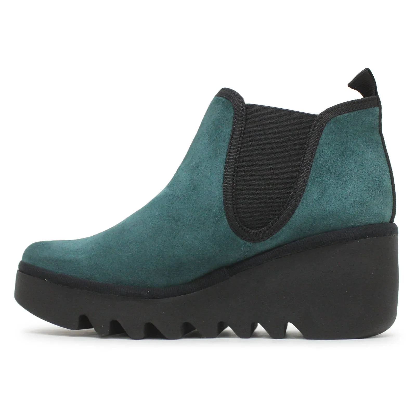 Fly London BYNE349FLY Öl Wildleder Damen Schlupfstiefel