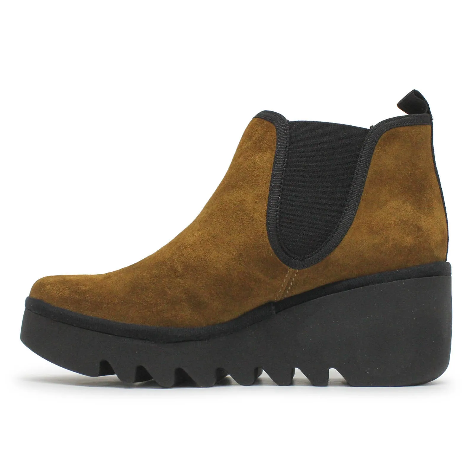 Fly London BYNE349FLY Öl Wildleder Damen Schlupfstiefel