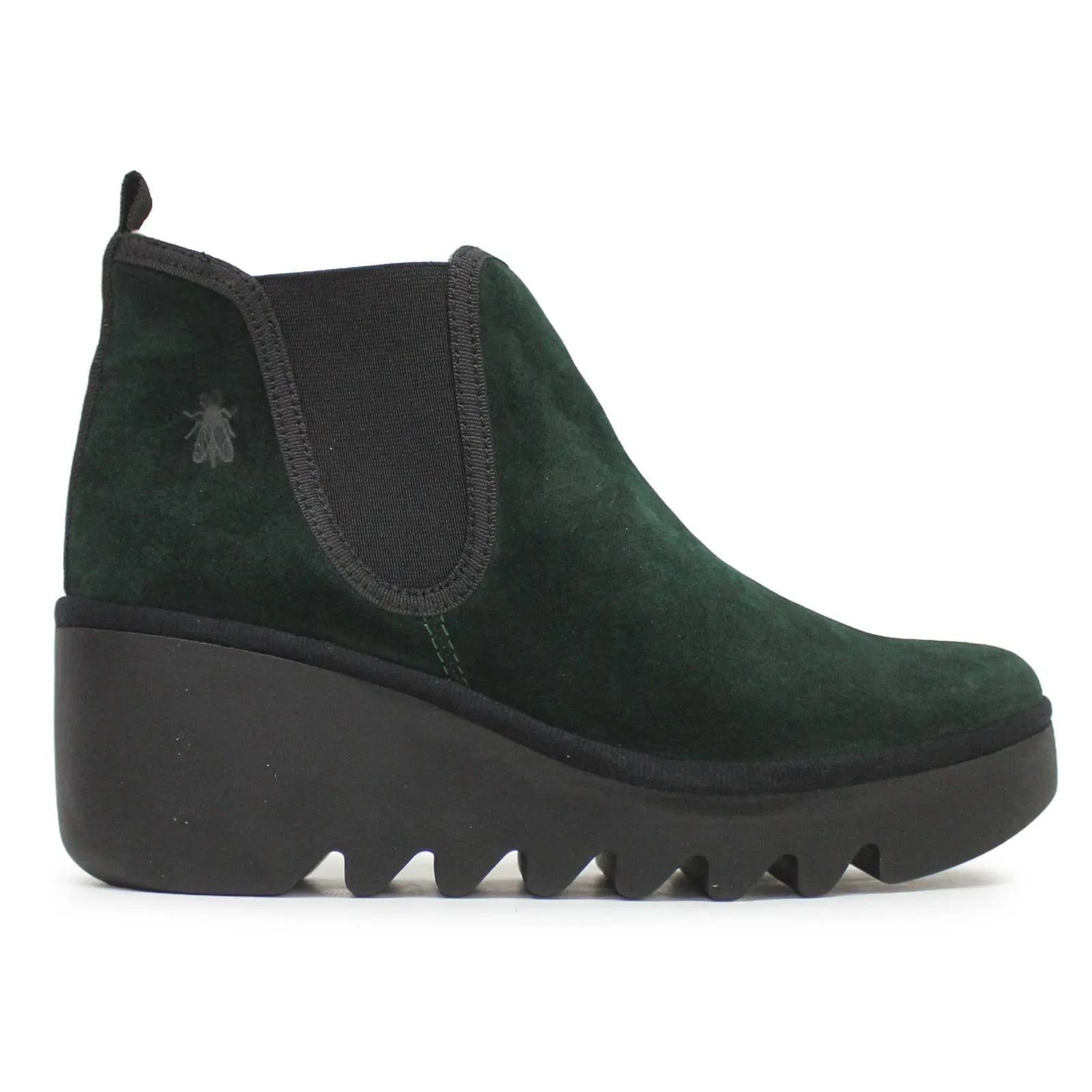 Fly London BYNE349FLY Öl Wildleder Damen Schlupfstiefel