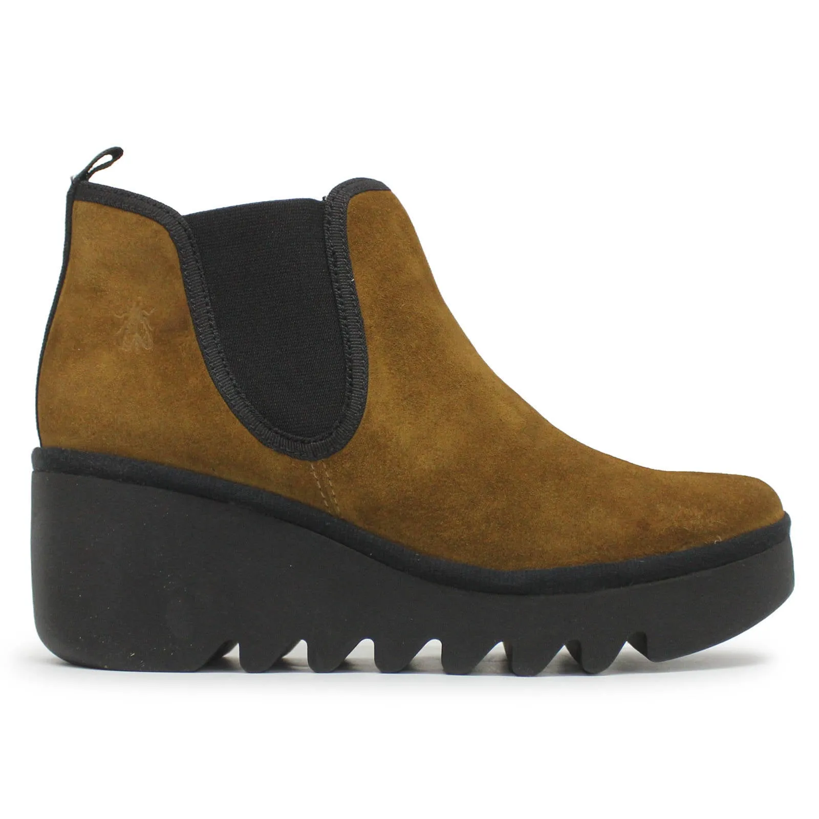 Fly London BYNE349FLY Öl Wildleder Damen Schlupfstiefel