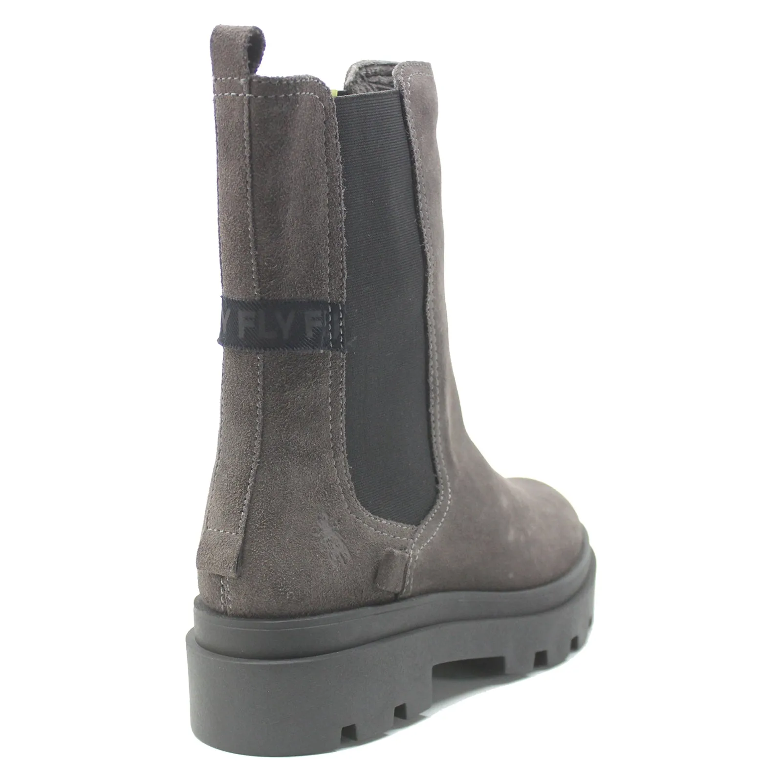 Fly London Judy819Fly Wildleder Chelsea-Stiefel für Damen