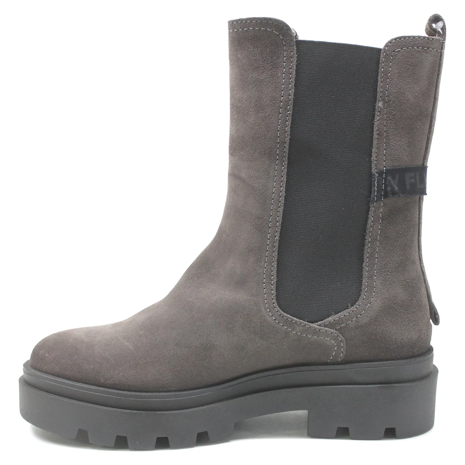 Fly London Judy819Fly Wildleder Chelsea-Stiefel für Damen