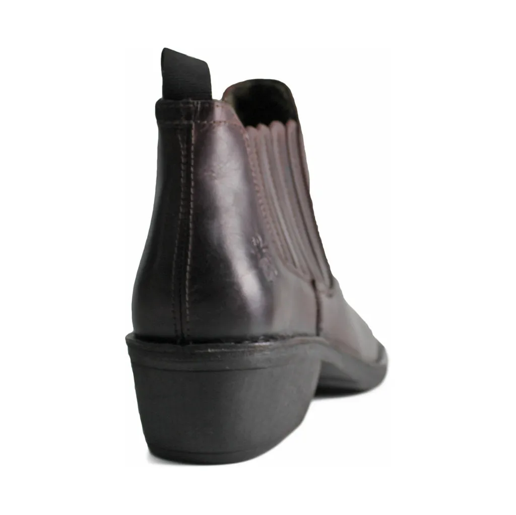 Fly London Moof103Fly Rug Leder Chelsea Stiefeletten für Damen