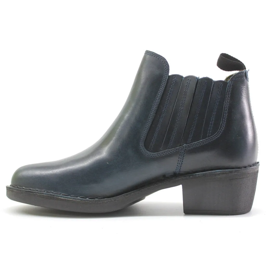 Fly London Moof103Fly Rug Leder Chelsea Stiefeletten für Damen