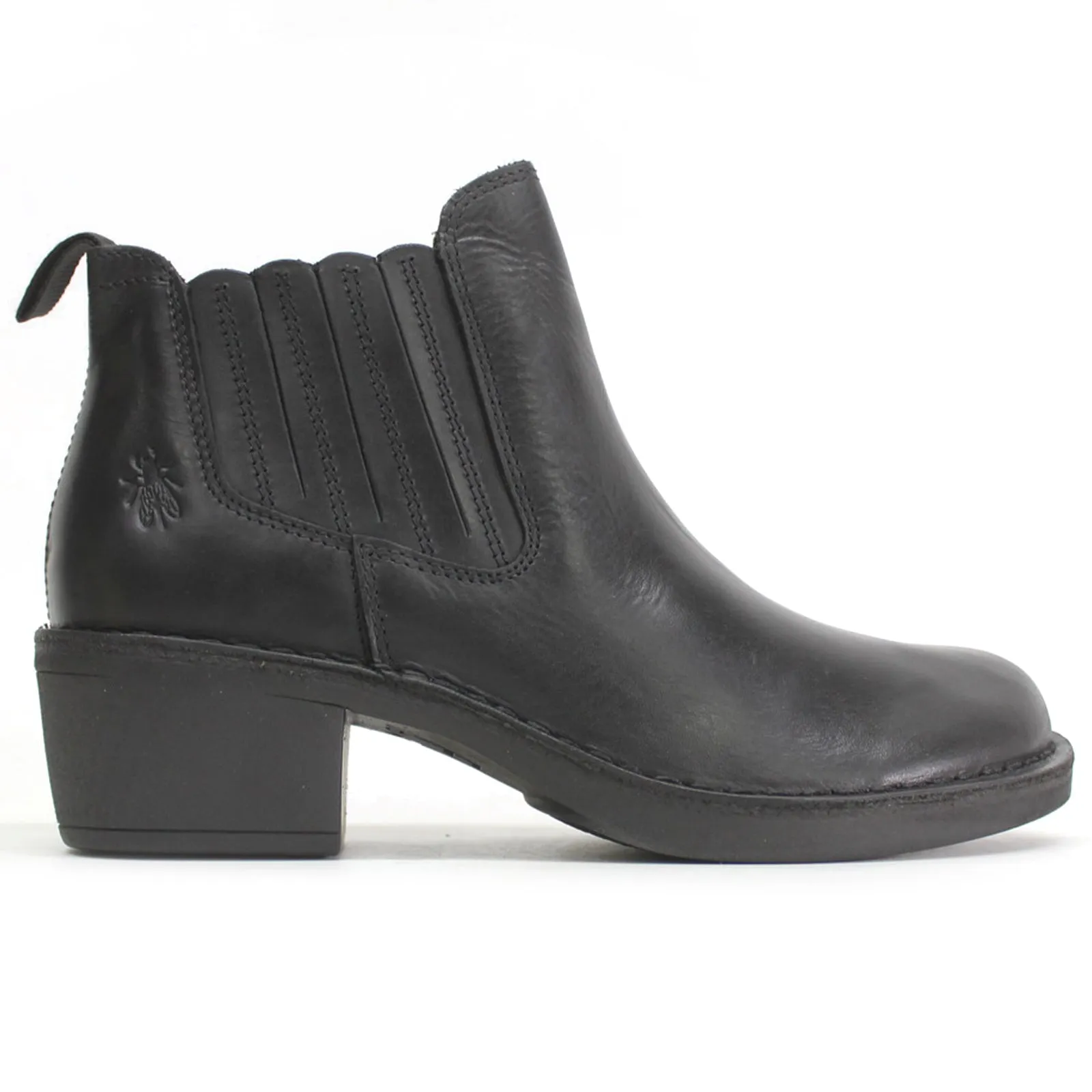 Fly London Moof103Fly Rug Leder Chelsea Stiefeletten für Damen