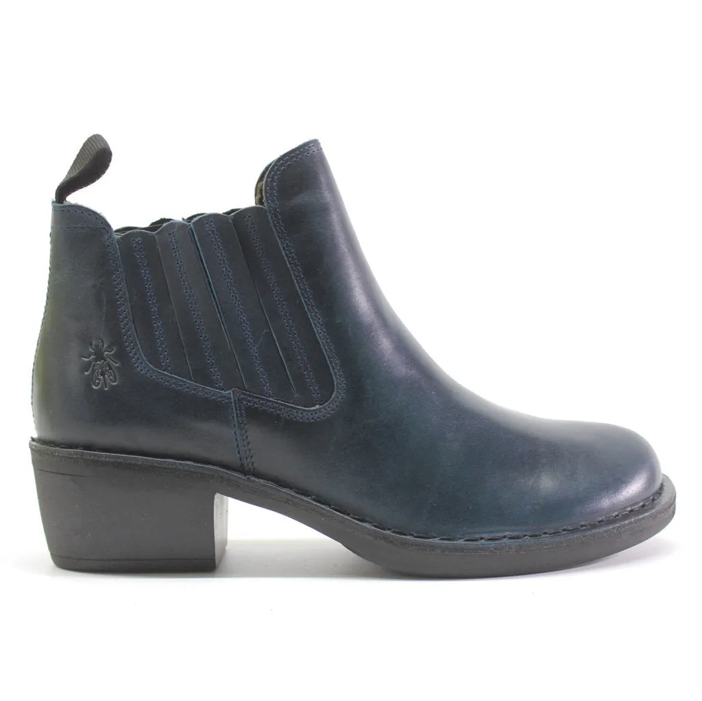 Fly London Moof103Fly Rug Leder Chelsea Stiefeletten für Damen