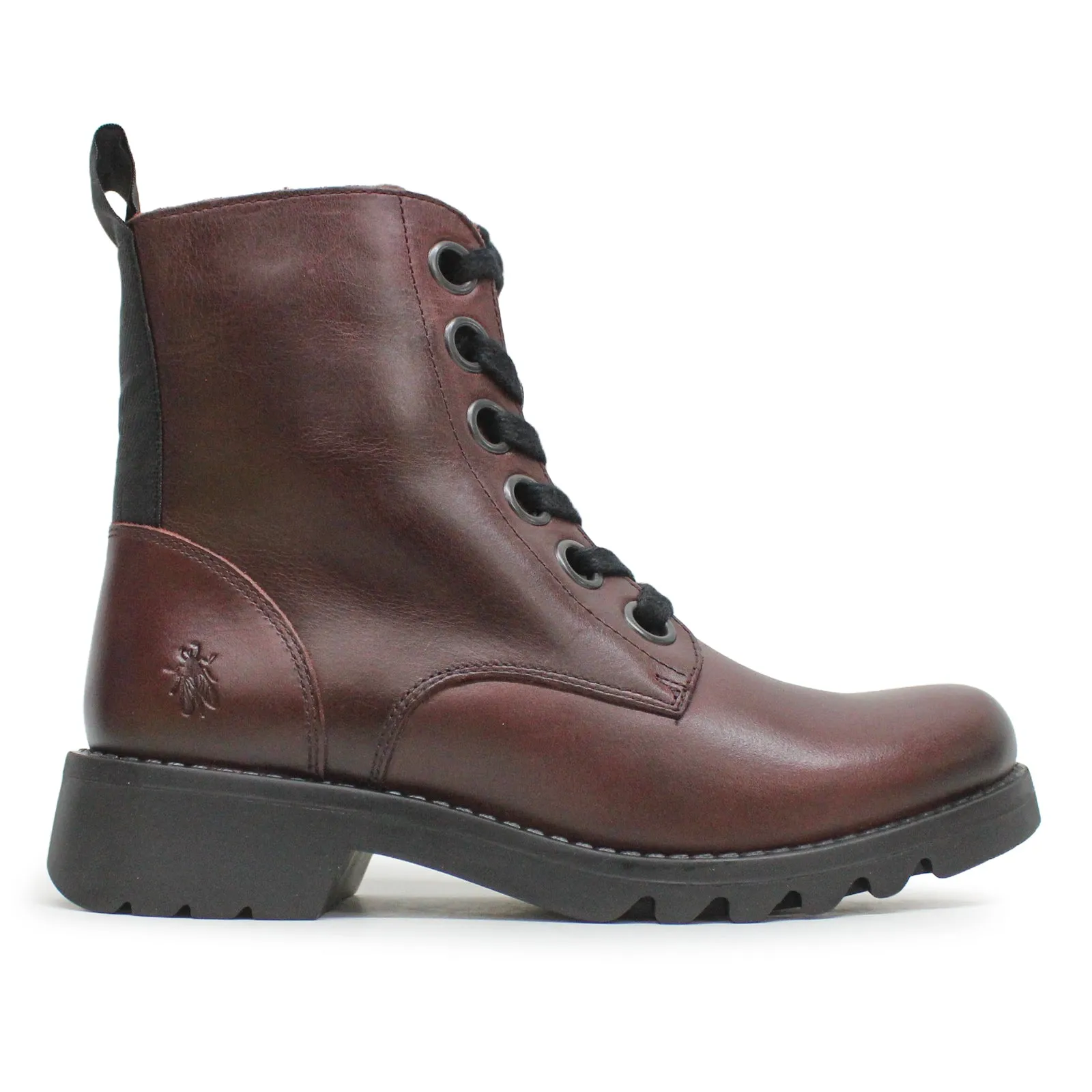 Fly London Ragi539Fly Rug Leder Damen Schnürstiefel