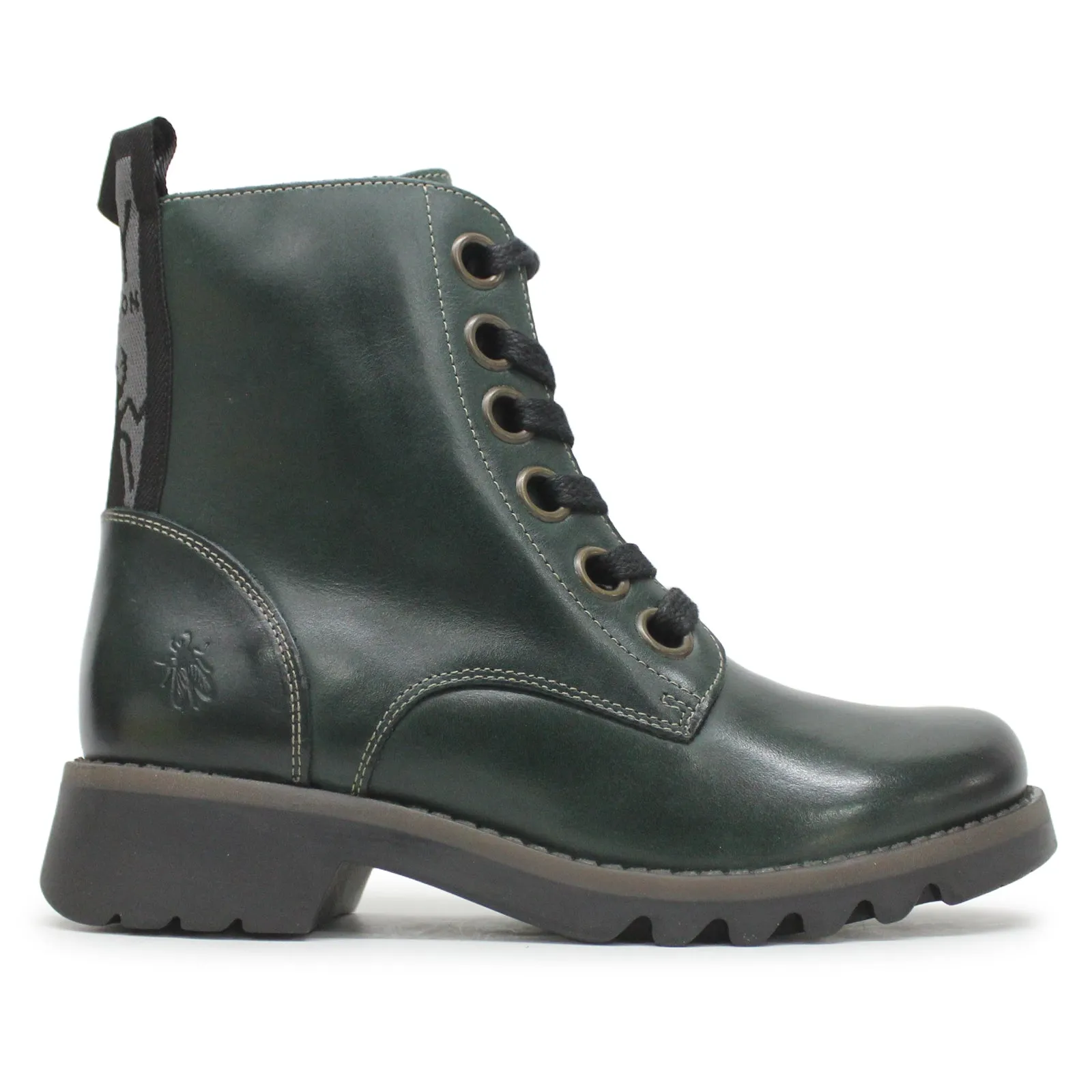 Fly London Ragi539Fly Rug Leder Damen Schnürstiefel