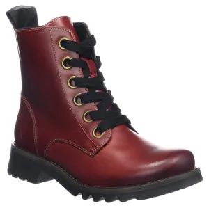 Fly London Ragi539Fly Rug Leder Damen Schnürstiefel