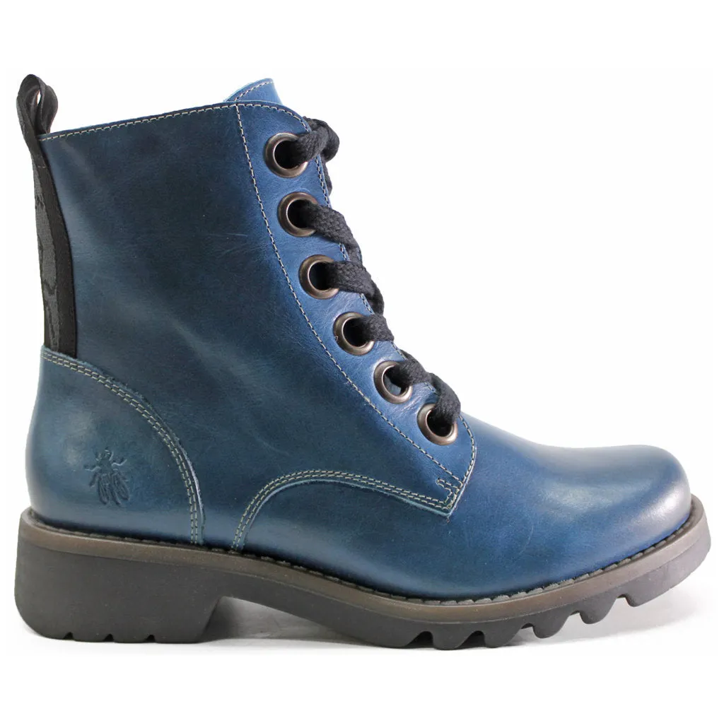 Fly London Ragi539Fly Rug Leder Damen Schnürstiefel