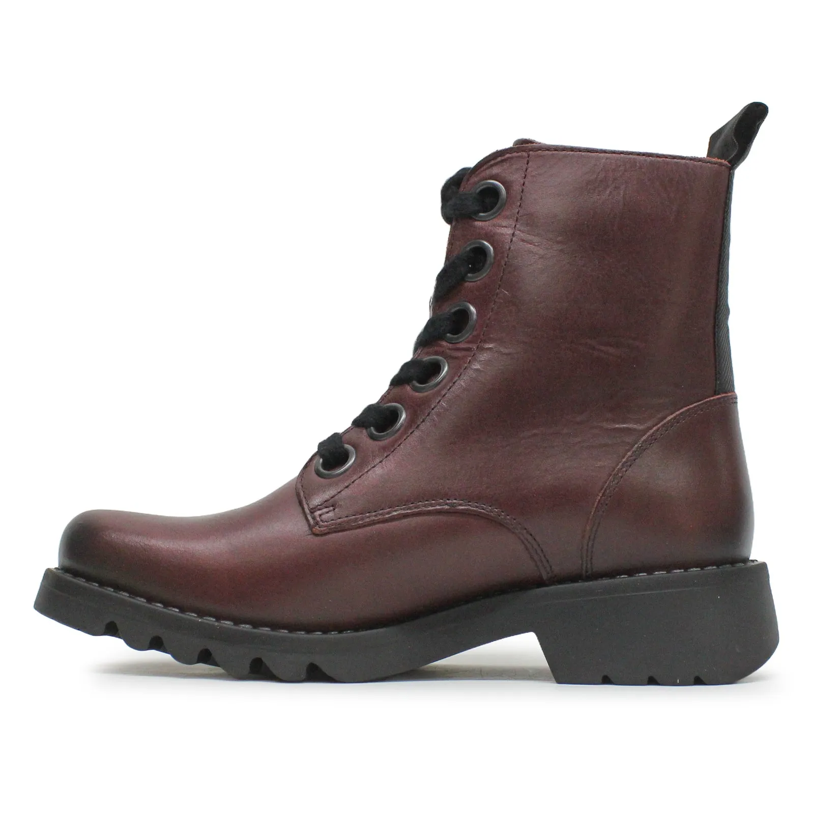 Fly London Ragi539Fly Rug Leder Damen Schnürstiefel
