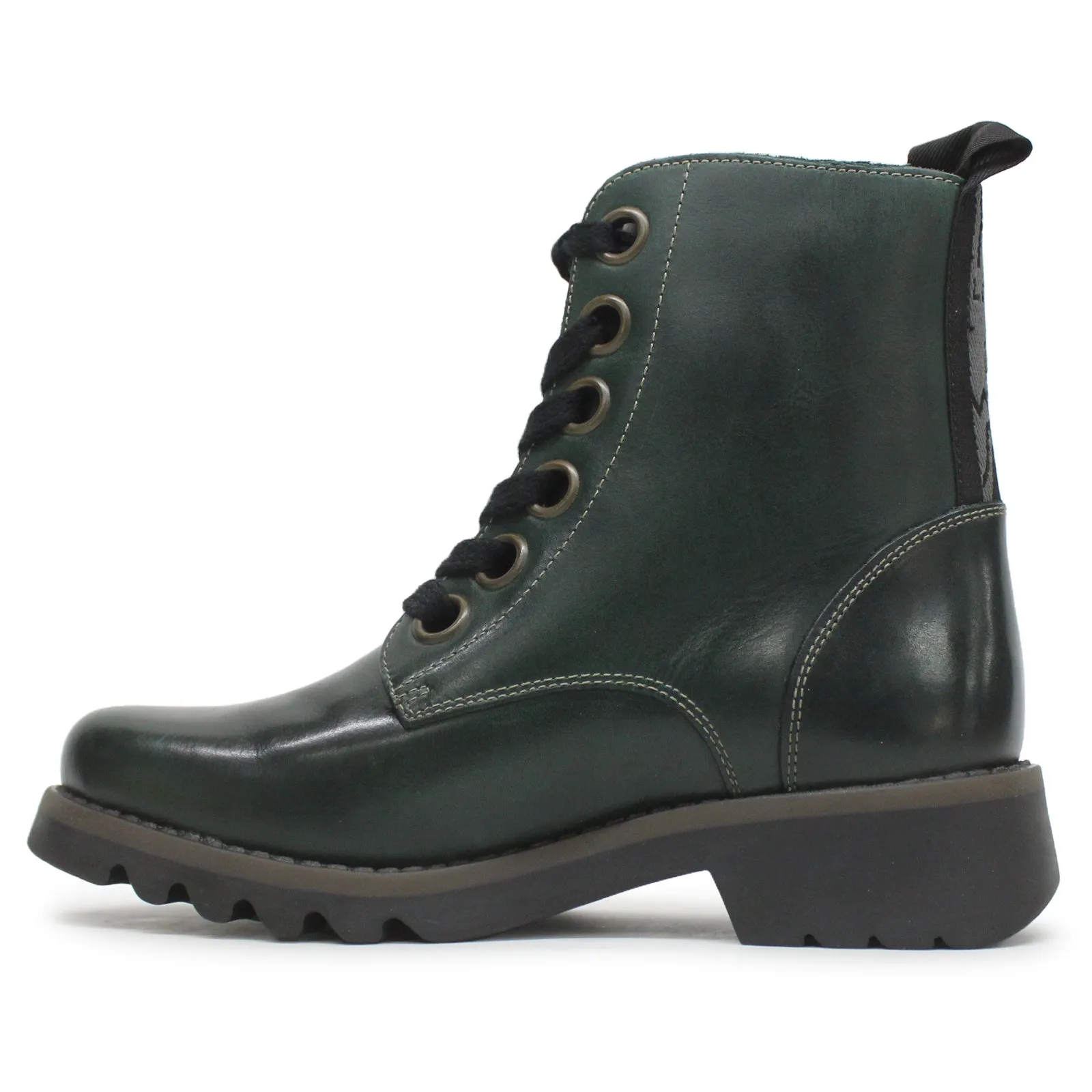 Fly London Ragi539Fly Rug Leder Damen Schnürstiefel