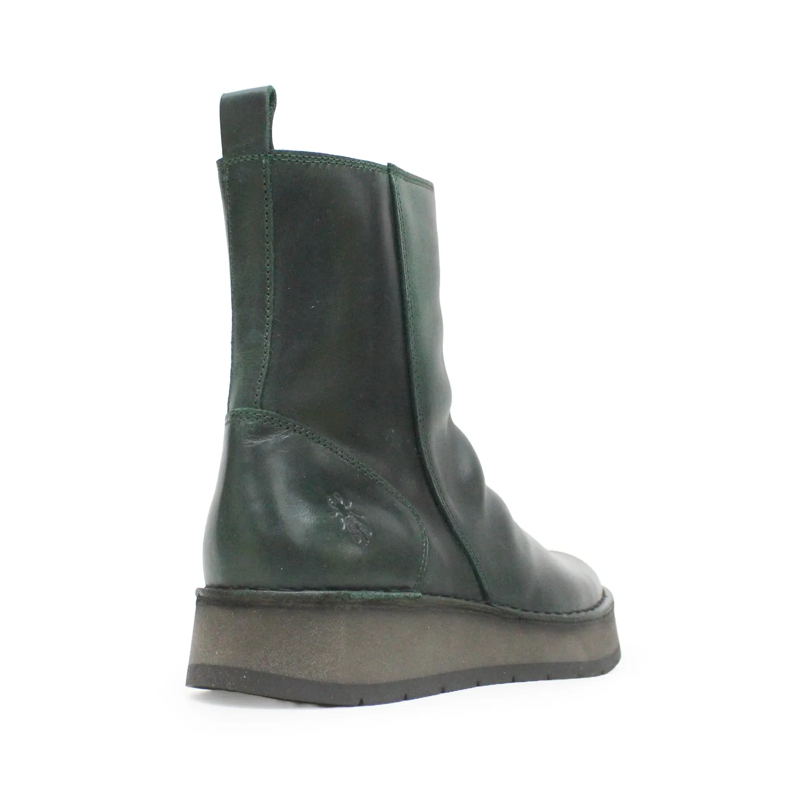 Fly London Reno053Fly Rug Leder Stiefeletten mit Reißverschluss für Damen