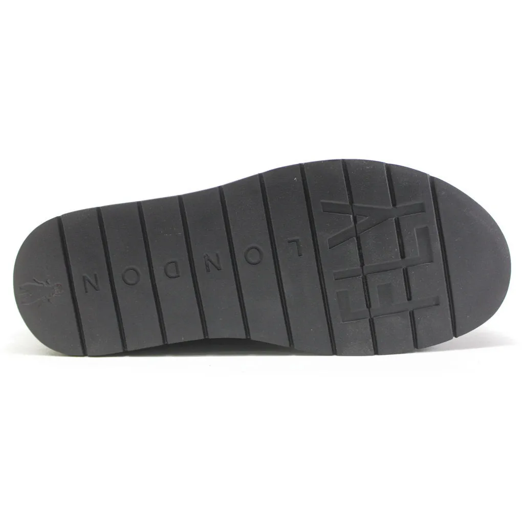 Fly London Reno053Fly Rug Leder Stiefeletten mit Reißverschluss für Damen