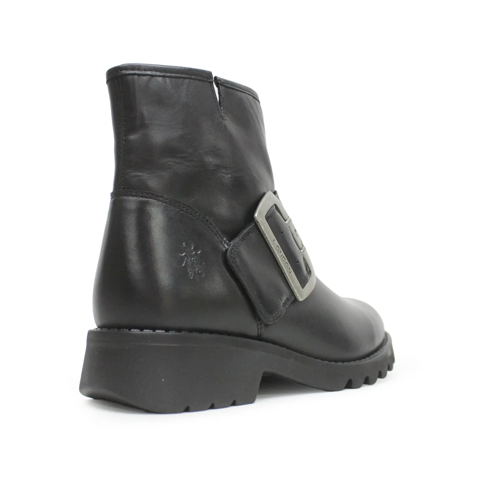 Fly London Rily991Fly Leder Damen Schnallenriemen Knöchelstiefel