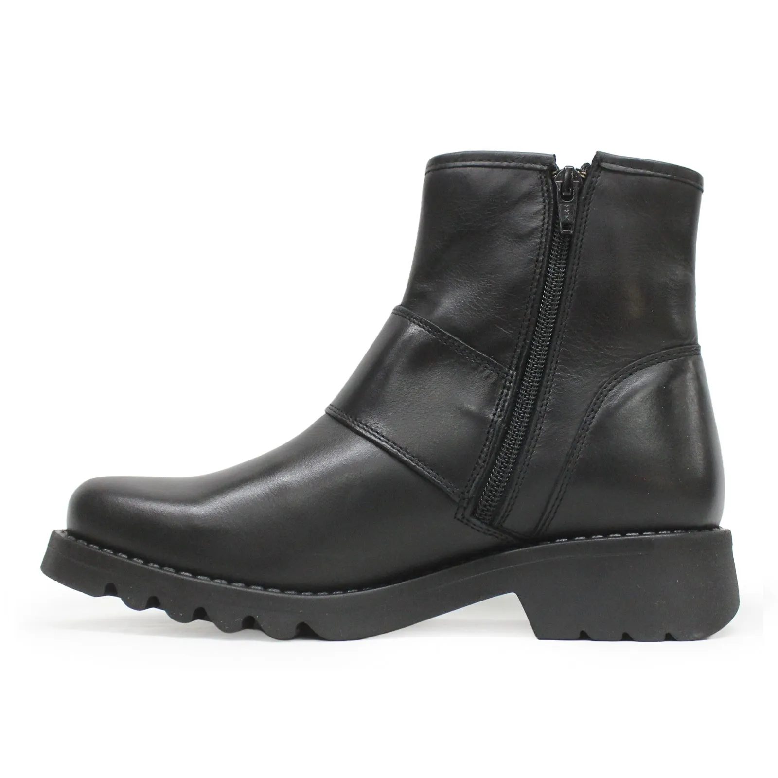Fly London Rily991Fly Leder Damen Schnallenriemen Knöchelstiefel