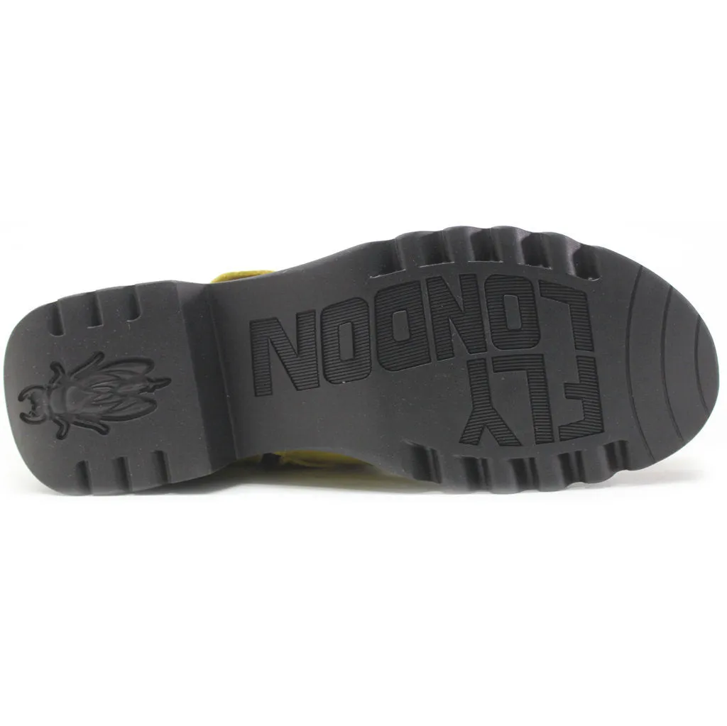 Fly London Rily991Fly Leder Damen Schnallenriemen Knöchelstiefel