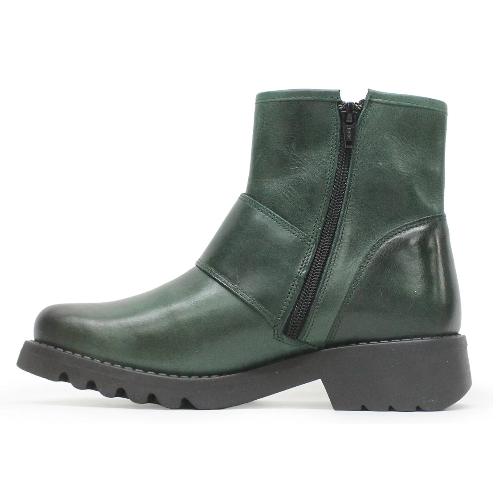 Fly London Rily991Fly Leder Damen Schnallenriemen Knöchelstiefel