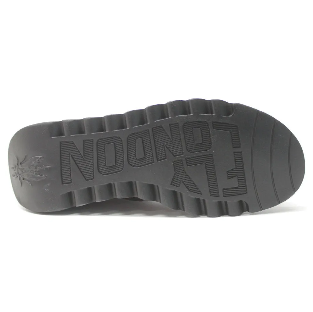 Fly London Silf015Fly Leder Keilabsatz Stiefeletten für Damen