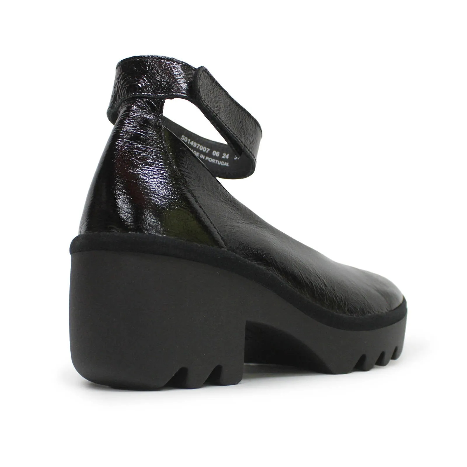 Fly London TIRY497FLY Nappa-Lederschuhe mit Absatz für Damen