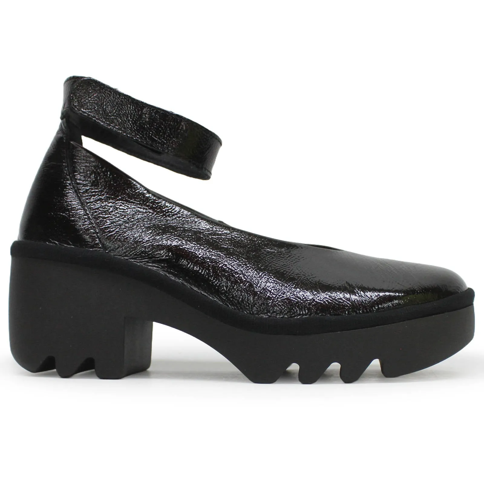 Fly London TIRY497FLY Nappa-Lederschuhe mit Absatz für Damen