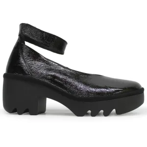 Fly London TIRY497FLY Nappa-Lederschuhe mit Absatz für Damen