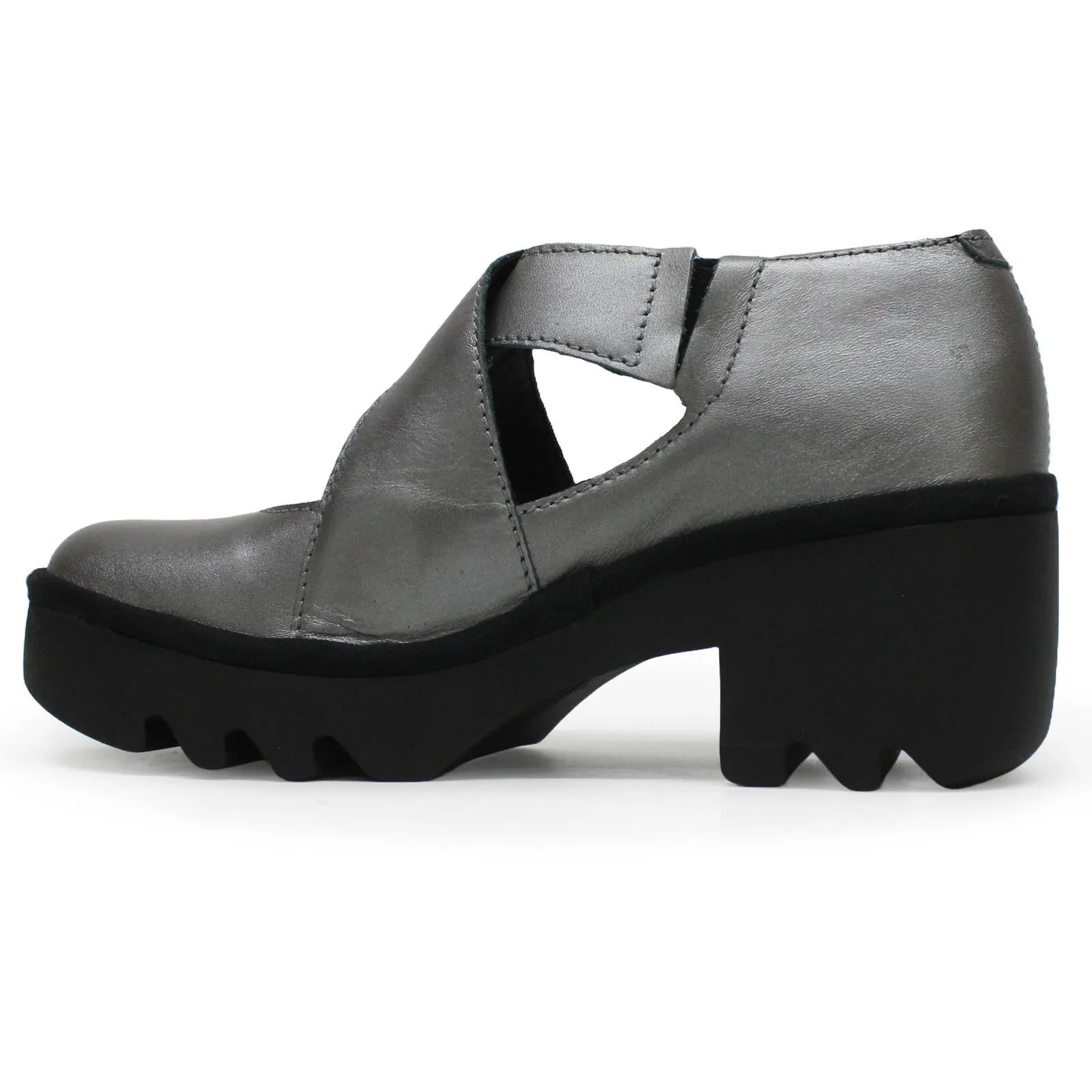 Fly London TOGO533FLY Dublin Leder Damen High Heels Schuhe