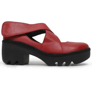 Fly London TOGO533FLY Dublin Leder Damen High Heels Schuhe