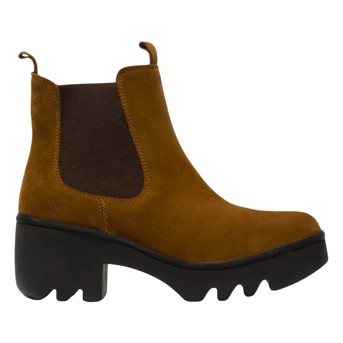 Fly London Damen TRIG514FLY Tabak Öl Wildleder