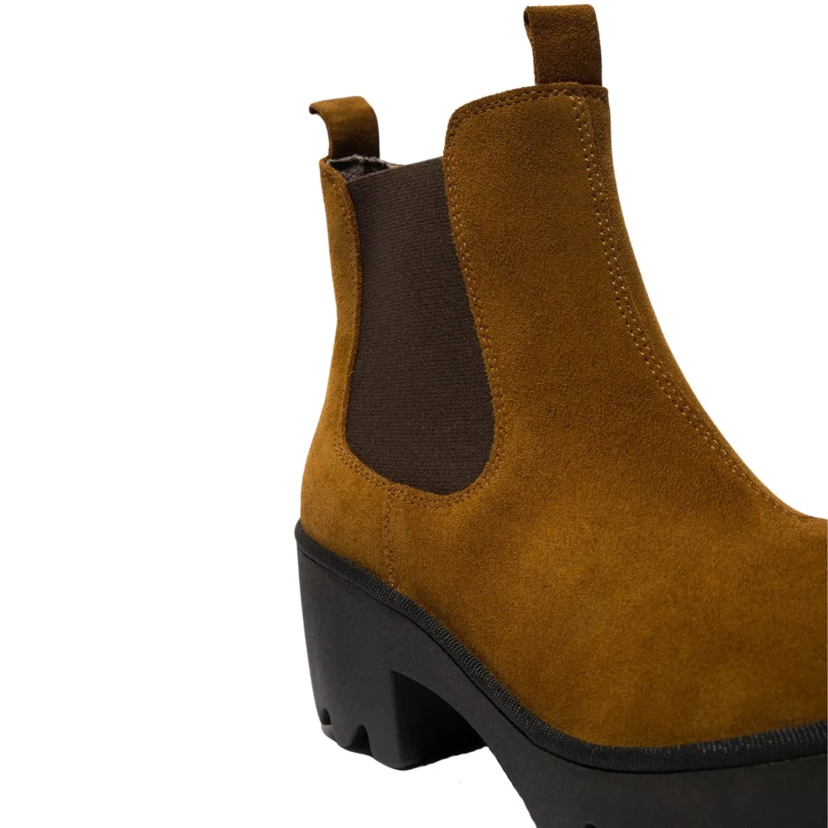 Fly London Damen TRIG514FLY Tabak Öl Wildleder