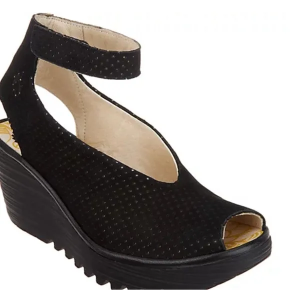 FLY LONDON YALA PERF - SCHWARZ
