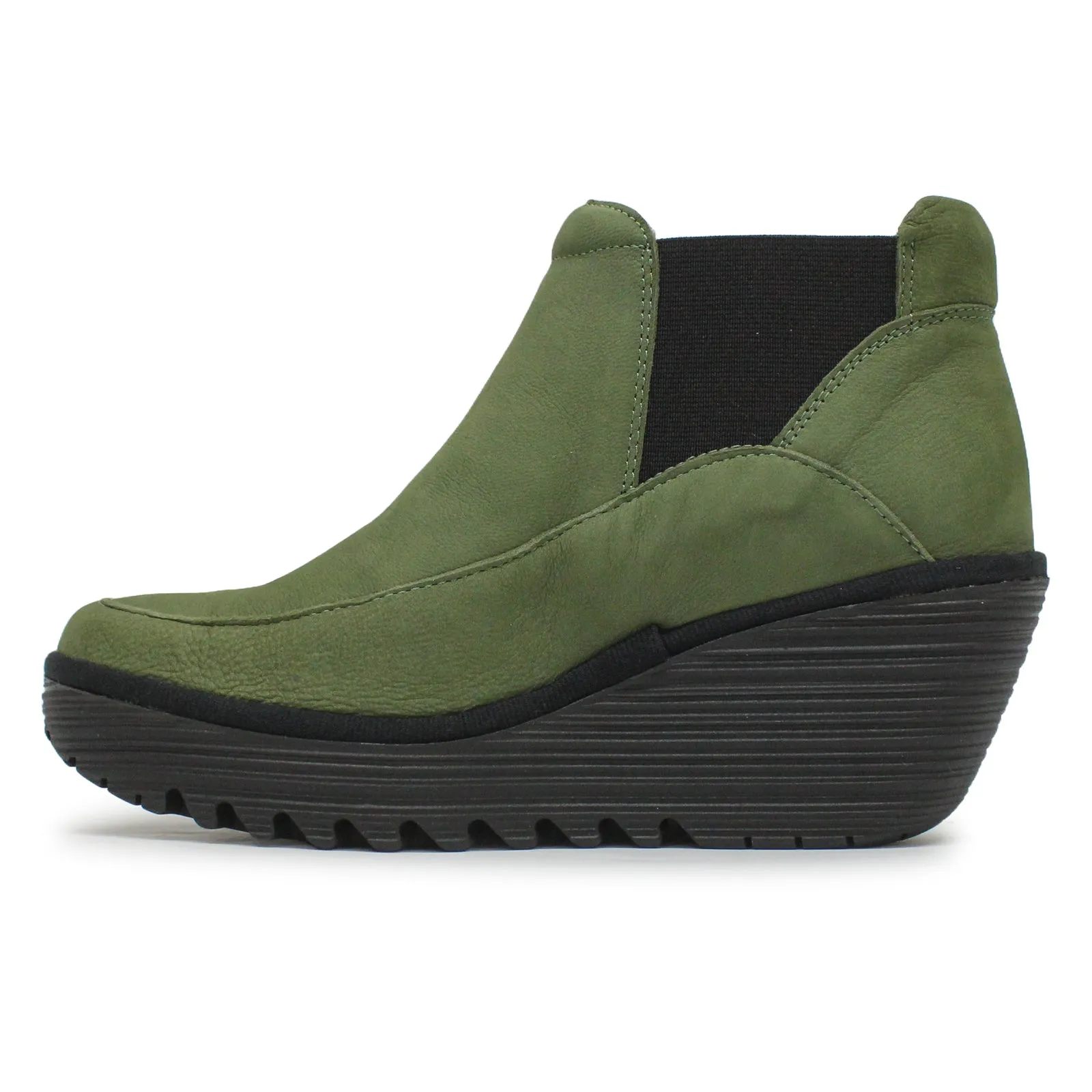 Fly London YOFI507FLY Cupido Leder Chelsea-Stiefel für Damen