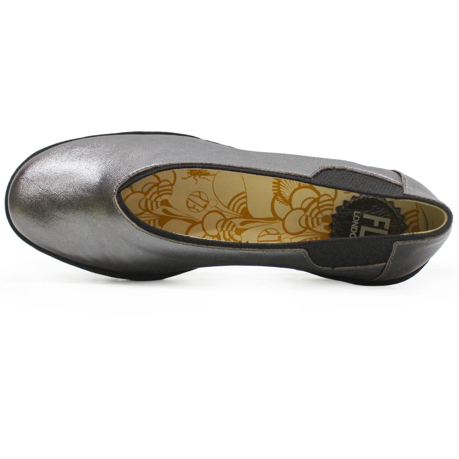 Fly London YOZA438FLY Idra Leder Damen Plateauschuhe