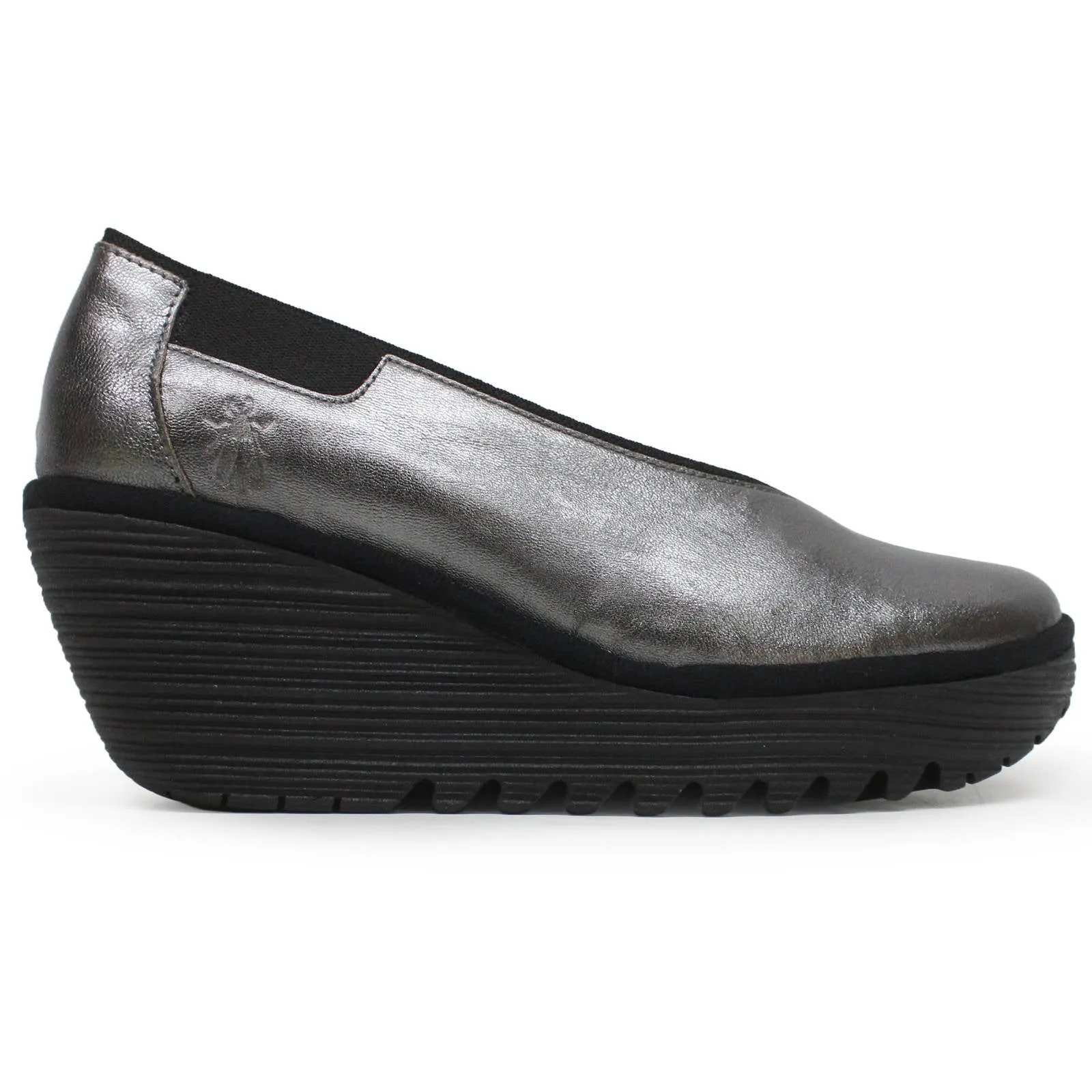 Fly London YOZA438FLY Idra Leder Damen Plateauschuhe