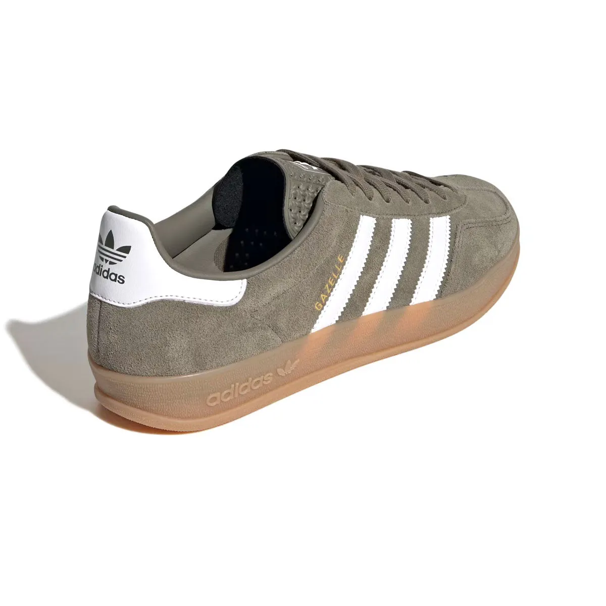 Gazelle Indoor 'Olive Strata Weiß'