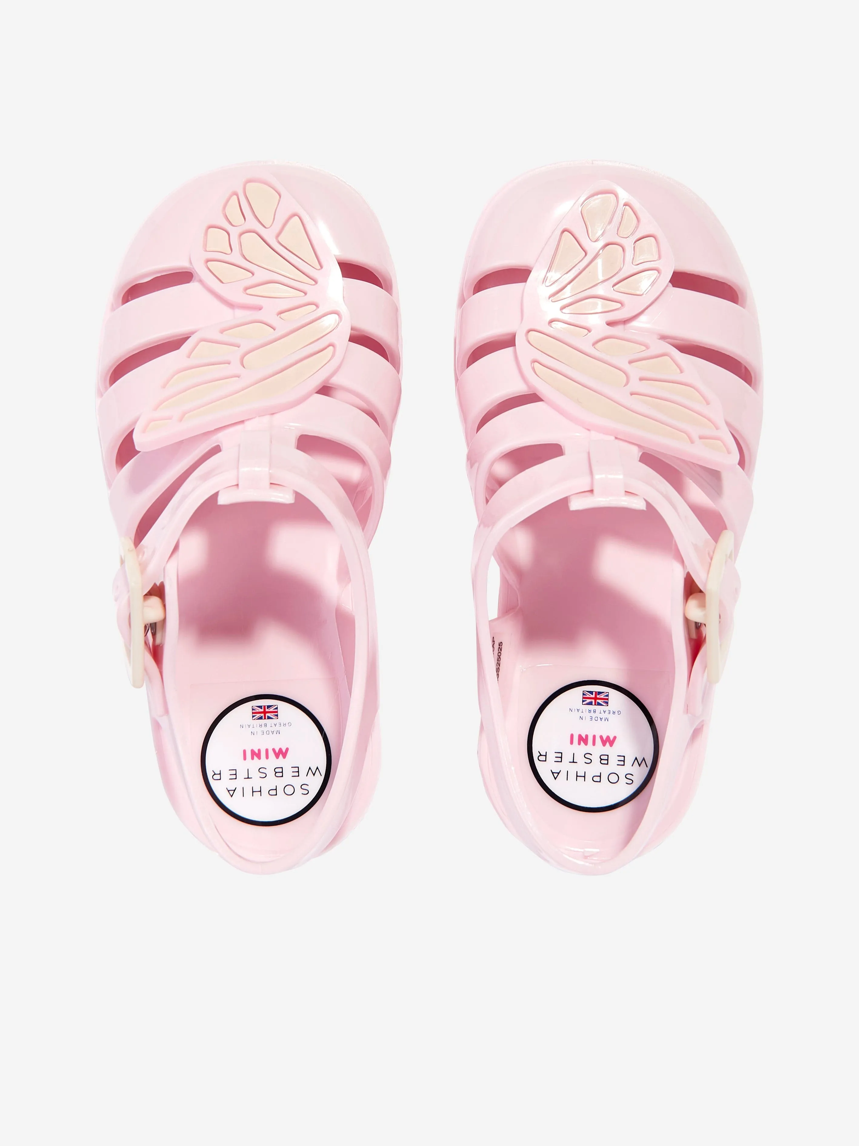 Mädchen Schmetterling Gelee Sandalen in Rosa
