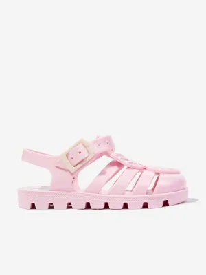Mädchen Schmetterling Gelee Sandalen in Rosa