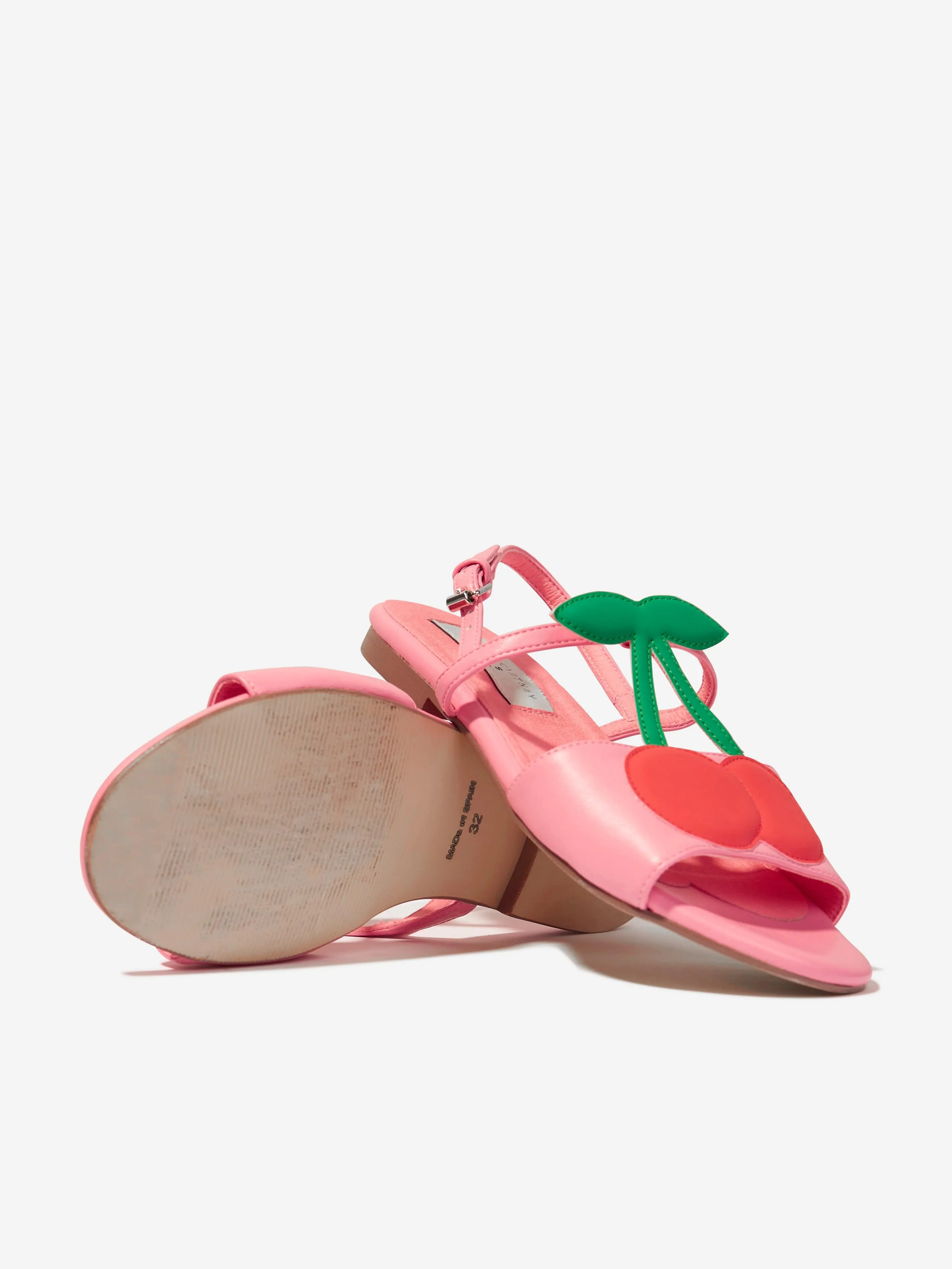 Mädchen Kirsch Sandalen in Rosa